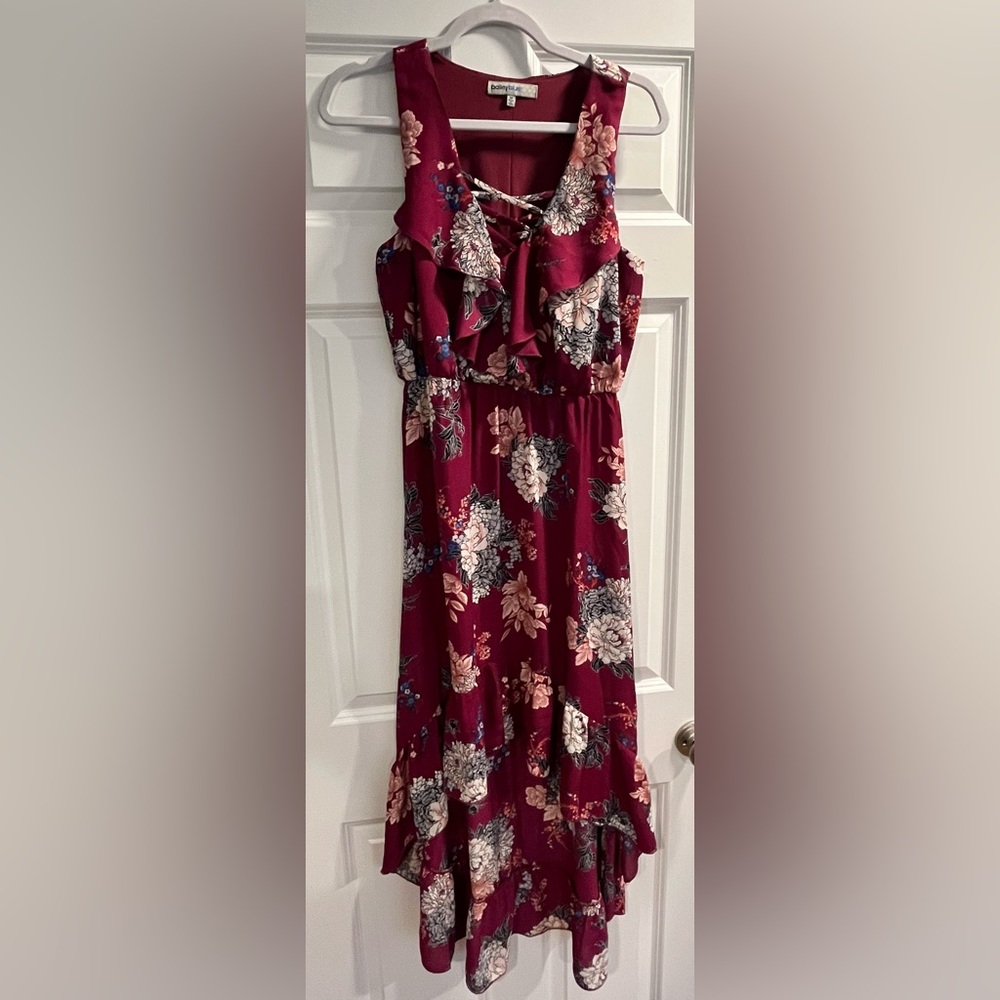 Floral Purple Dress
